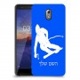 סקִי כיסוי מגן קשיח בעיצוב אישי עם השם שלך ל Nokia 3.1 יחידה אחת סקרין מובייל
