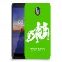 תאומים כיסוי מגן קשיח בעיצוב אישי עם השם שלך ל Nokia 3.1 יחידה אחת סקרין מובייל