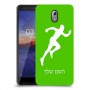 רץ כיסוי מגן קשיח בעיצוב אישי עם השם שלך ל Nokia 3.1 יחידה אחת סקרין מובייל
