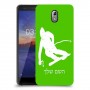 סקִי כיסוי מגן קשיח בעיצוב אישי עם השם שלך ל Nokia 3.1 יחידה אחת סקרין מובייל