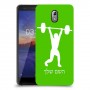הרמת משקולות כיסוי מגן קשיח בעיצוב אישי עם השם שלך ל Nokia 3.1 יחידה אחת סקרין מובייל