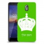 כתר מלכותי כיסוי מגן קשיח בעיצוב אישי עם השם שלך ל Nokia 3.1 יחידה אחת סקרין מובייל