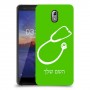רופא סטטוסקופ כיסוי מגן קשיח בעיצוב אישי עם השם שלך ל Nokia 3.1 יחידה אחת סקרין מובייל