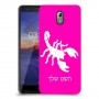 עקרב כיסוי מגן קשיח בעיצוב אישי עם השם שלך ל Nokia 3.1 יחידה אחת סקרין מובייל