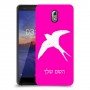 ציפור לבלוע כיסוי מגן קשיח בעיצוב אישי עם השם שלך ל Nokia 3.1 יחידה אחת סקרין מובייל