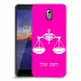 מאזניים כיסוי מגן קשיח בעיצוב אישי עם השם שלך ל Nokia 3.1 יחידה אחת סקרין מובייל