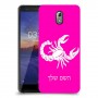 עקרב כיסוי מגן קשיח בעיצוב אישי עם השם שלך ל Nokia 3.1 יחידה אחת סקרין מובייל