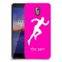 רץ כיסוי מגן קשיח בעיצוב אישי עם השם שלך ל Nokia 3.1 יחידה אחת סקרין מובייל