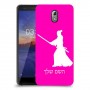 סמוראי כיסוי מגן קשיח בעיצוב אישי עם השם שלך ל Nokia 3.1 יחידה אחת סקרין מובייל