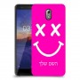 סמיילי כיסוי מגן קשיח בעיצוב אישי עם השם שלך ל Nokia 3.1 יחידה אחת סקרין מובייל