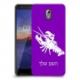 סרטן כיסוי מגן קשיח בעיצוב אישי עם השם שלך ל Nokia 3.1 יחידה אחת סקרין מובייל
