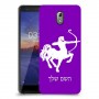 קשת כיסוי מגן קשיח בעיצוב אישי עם השם שלך ל Nokia 3.1 יחידה אחת סקרין מובייל