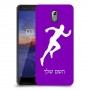 רץ כיסוי מגן קשיח בעיצוב אישי עם השם שלך ל Nokia 3.1 יחידה אחת סקרין מובייל