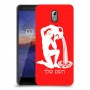 דלי כיסוי מגן קשיח בעיצוב אישי עם השם שלך ל Nokia 3.1 יחידה אחת סקרין מובייל