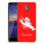סרטן כיסוי מגן קשיח בעיצוב אישי עם השם שלך ל Nokia 3.1 יחידה אחת סקרין מובייל