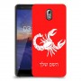 עקרב כיסוי מגן קשיח בעיצוב אישי עם השם שלך ל Nokia 3.1 יחידה אחת סקרין מובייל