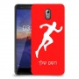 רץ כיסוי מגן קשיח בעיצוב אישי עם השם שלך ל Nokia 3.1 יחידה אחת סקרין מובייל