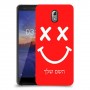 סמיילי כיסוי מגן קשיח בעיצוב אישי עם השם שלך ל Nokia 3.1 יחידה אחת סקרין מובייל