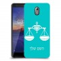 מאזניים כיסוי מגן קשיח בעיצוב אישי עם השם שלך ל Nokia 3.1 יחידה אחת סקרין מובייל