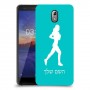 ג'וגלין - אישה כיסוי מגן קשיח בעיצוב אישי עם השם שלך ל Nokia 3.1 יחידה אחת סקרין מובייל