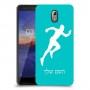 רץ כיסוי מגן קשיח בעיצוב אישי עם השם שלך ל Nokia 3.1 יחידה אחת סקרין מובייל