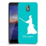 סמוראי כיסוי מגן קשיח בעיצוב אישי עם השם שלך ל Nokia 3.1 יחידה אחת סקרין מובייל
