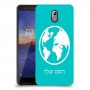 עולם כיסוי מגן קשיח בעיצוב אישי עם השם שלך ל Nokia 3.1 יחידה אחת סקרין מובייל