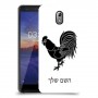 תרנגול כיסוי מגן קשיח בעיצוב אישי עם השם שלך ל Nokia 3.1 יחידה אחת סקרין מובייל