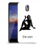 בתולה כיסוי מגן קשיח בעיצוב אישי עם השם שלך ל Nokia 3.1 יחידה אחת סקרין מובייל