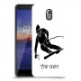 סקִי כיסוי מגן קשיח בעיצוב אישי עם השם שלך ל Nokia 3.1 יחידה אחת סקרין מובייל