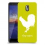 תרנגול כיסוי מגן קשיח בעיצוב אישי עם השם שלך ל Nokia 3.1 יחידה אחת סקרין מובייל