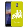 תאומים כיסוי מגן קשיח בעיצוב אישי עם השם שלך ל Nokia 3.1 יחידה אחת סקרין מובייל