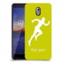 רץ כיסוי מגן קשיח בעיצוב אישי עם השם שלך ל Nokia 3.1 יחידה אחת סקרין מובייל