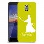 סמוראי כיסוי מגן קשיח בעיצוב אישי עם השם שלך ל Nokia 3.1 יחידה אחת סקרין מובייל