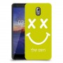 סמיילי כיסוי מגן קשיח בעיצוב אישי עם השם שלך ל Nokia 3.1 יחידה אחת סקרין מובייל