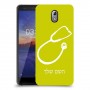 רופא סטטוסקופ כיסוי מגן קשיח בעיצוב אישי עם השם שלך ל Nokia 3.1 יחידה אחת סקרין מובייל