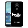 חצוצרה כיסוי מגן קשיח בעיצוב אישי עם השם שלך ל Nokia 3.4 יחידה אחת סקרין מובייל