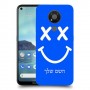 סמיילי כיסוי מגן קשיח בעיצוב אישי עם השם שלך ל Nokia 3.4 יחידה אחת סקרין מובייל