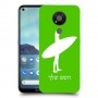 גלישה כיסוי מגן קשיח בעיצוב אישי עם השם שלך ל Nokia 3.4 יחידה אחת סקרין מובייל