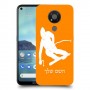 סקִי כיסוי מגן קשיח בעיצוב אישי עם השם שלך ל Nokia 3.4 יחידה אחת סקרין מובייל