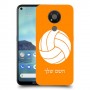 כדורעף - כדור כיסוי מגן קשיח בעיצוב אישי עם השם שלך ל Nokia 3.4 יחידה אחת סקרין מובייל