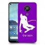 סקִי כיסוי מגן קשיח בעיצוב אישי עם השם שלך ל Nokia 3.4 יחידה אחת סקרין מובייל