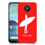 גלישה כיסוי מגן קשיח בעיצוב אישי עם השם שלך ל Nokia 3.4 יחידה אחת סקרין מובייל