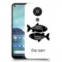 דגים כיסוי מגן קשיח בעיצוב אישי עם השם שלך ל Nokia 3.4 יחידה אחת סקרין מובייל