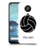כדורעף - כדור כיסוי מגן קשיח בעיצוב אישי עם השם שלך ל Nokia 3.4 יחידה אחת סקרין מובייל