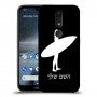 גלישה כיסוי מגן קשיח בעיצוב אישי עם השם שלך ל Nokia 4.2 יחידה אחת סקרין מובייל