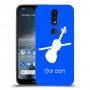כינור כיסוי מגן קשיח בעיצוב אישי עם השם שלך ל Nokia 4.2 יחידה אחת סקרין מובייל
