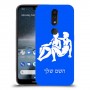 תאומים כיסוי מגן קשיח בעיצוב אישי עם השם שלך ל Nokia 4.2 יחידה אחת סקרין מובייל