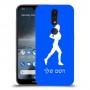 ג'וגלין - אישה כיסוי מגן קשיח בעיצוב אישי עם השם שלך ל Nokia 4.2 יחידה אחת סקרין מובייל