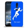 רץ כיסוי מגן קשיח בעיצוב אישי עם השם שלך ל Nokia 4.2 יחידה אחת סקרין מובייל